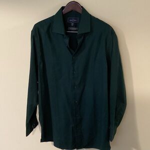 Green Grafton Men's Shirt - Subtle Paisley print